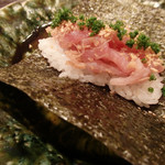 虎白 - 干し貝柱の入った鰤。うまし。