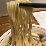 麺尊 RAGE - 【2017.2.23】三河屋製麺の中細麵。