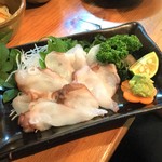 居酒屋喜作 - 料理写真:地ダコ刺身　９８０円