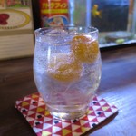 灯 - 金柑酒ソーダ割り