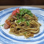 家庭料理 小川 - 特製焼きそば