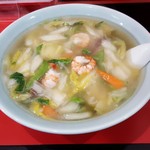 大門 - 201701エビそば 大盛＠870円