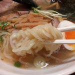 荒川らーめん魂 あしら - 特製手打ちらーめんの麺