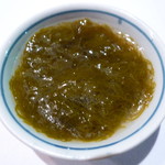 中国料理 翔 - お通しのもずく