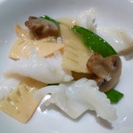 中国料理 翔 - 烏賊と筍の塩炒め