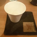 岸本食堂 - コースターには『岸』の字が