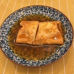 黄龍 - 湯葉と豆腐のオイスターソース煮…オイスターの香りも良かった…