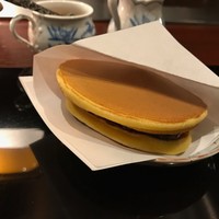 秋田牛鉄板焼 銀座五明 - どら焼き。めっちゃ美味い