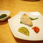 板前割烹よしおか - 焼き白子