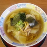 朝市食堂 - ワンタンメン