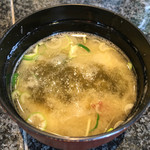 寿司処やぐら - お味噌汁