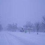 開拓の村 軽食堂北のふるさと　 - 外は吹雪でも営業