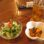 Matatabi Kafe - 前菜二品ととドリンク