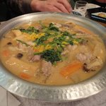 来会楽 - 汁物：合鴨粕汁