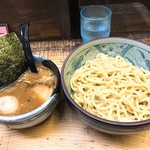 めん屋 元助 - つけめん（味玉トッピング）