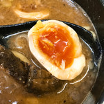 めん屋 元助 - 味玉も美味しい！