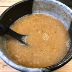 めん屋 元助 - スープ割り