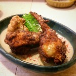 ゆたか - 手羽先(骨抜き)の豆板醤揚げ