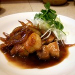 ゆたか - 豚肉のウマいソース焼き (料理名わかりません)