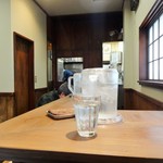 小奇麗な店内の様子