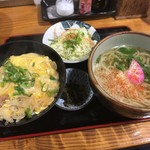 Kaneyama Udon - かつ丼セット(900円)