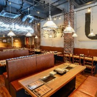 A stylish space that doesn't look like Yakiniku (Grilled meat)!