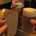 心人 - 本日は、まちまちに統一感のない 乾杯からはじまりです。