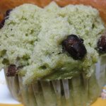パンの木箱 - 抹茶あずき蒸しパン　￥110-