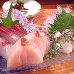 炭火焼との山 - 水たこ・かんぱち・ぶり