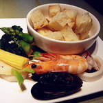 fino - 2011年1月　あぶったパンと魚介