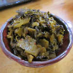 翔龍 - 高菜ラーメンの高菜