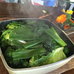 生駒高原農園 - 美味しい野菜たちのオリーブオイル蒸し