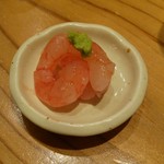 はつね寿司 - 甘エビこぶ〆