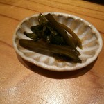 はつね寿司 - ワサビ醤油漬け