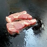 Restaurant LUONTO - 「アンガス牛肩ロース肉ステーキ」