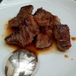 Restaurant LUONTO - 「アンガス牛肩ロース肉ステーキ」