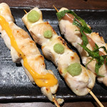 Mizutaki Yakitori Toriichizu - ささみ串(@149円）