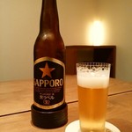 神楽坂 石かわ - まずはビール