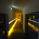 坐忘林 - 渡り廊下　ライトアップ