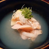 神楽坂 石かわ - 蛤と筍のお椀
