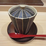 寿司つばさ - 海鼠腸の茶碗蒸し