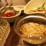 本家伴久 - お凌ぎ「粒そば雑炊」