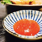 七輪焼鳥バル FUNKY JUNK FULL CHICKEN - Sriracha Hot Chili Sauce!!