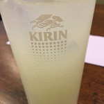 食楽処 あ - にごり柚子サワー