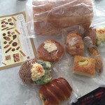 ブーランジェリー・ゼロサンゴ - 2017年3月上旬 購入したパン達。
