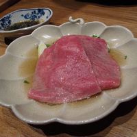 焼肉すどう 春吉 - おまかせコース
                  但馬牛サーロインの しゃぶしゃぶ、ポン酢醤油