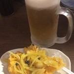 生ホッピーとある日のお通し