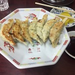 南陽軒 - チャンポン・ギョーザセットのギョーザ