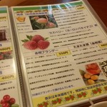 餃子のパプア - 果実酒メニュー