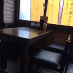 広島つけ麺 弁慶 - テーブル席
